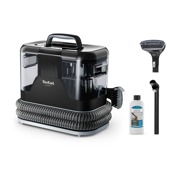 Tefal Clean It Portable Carpet & Upholstery Spot Cleaner IZ5010 with accessories