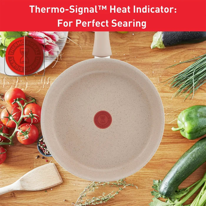 Tefal Delight Induction Mineralia Non-Stick Frypan 24cm with Thermo-Signal