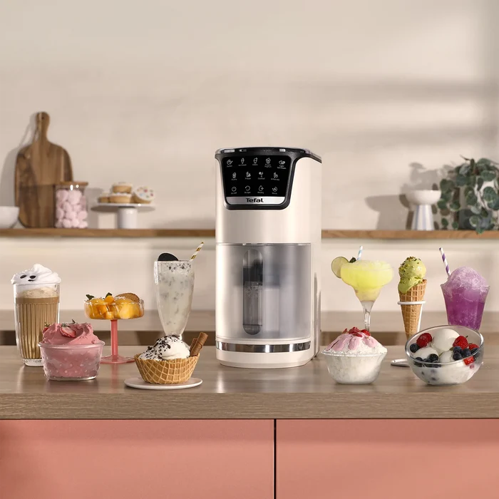 Tefal Dolci Rise Ice Cream Maker with Bonus Nesquik Tins