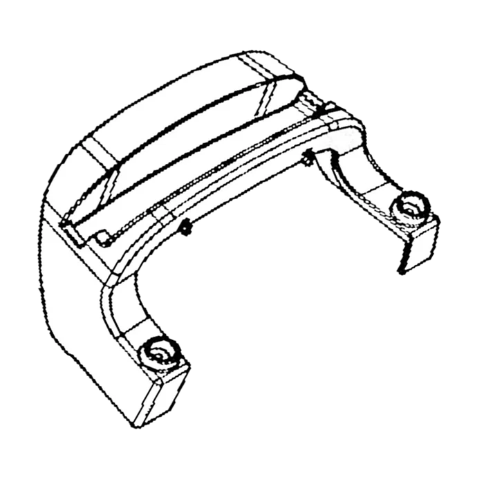 Tefal Easy Banquet Replacement Part - Left Handle - SS9100060351