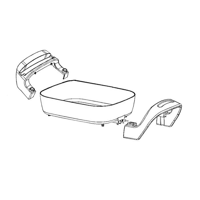 Tefal Easy Banquet Replacement Part - Right Handle - SS9100060352
