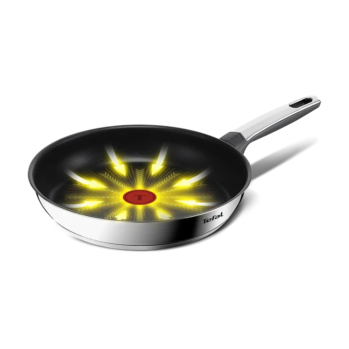 Tefal Emotion+ Flavors Induction Stainless Steel Oil Concentrating Non-Stick Frypan 28cm