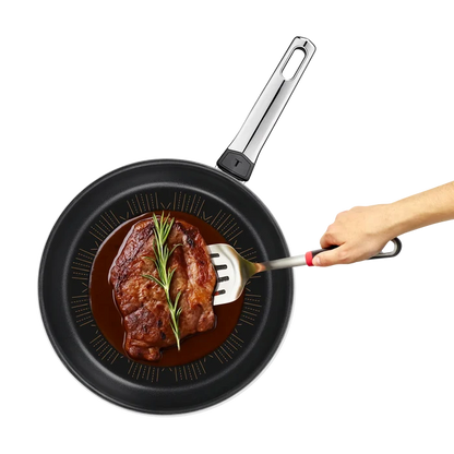 Tefal Emotion+ Flavors Induction Stainless Steel Oil Concentrating Non-Stick Frypan 28cm