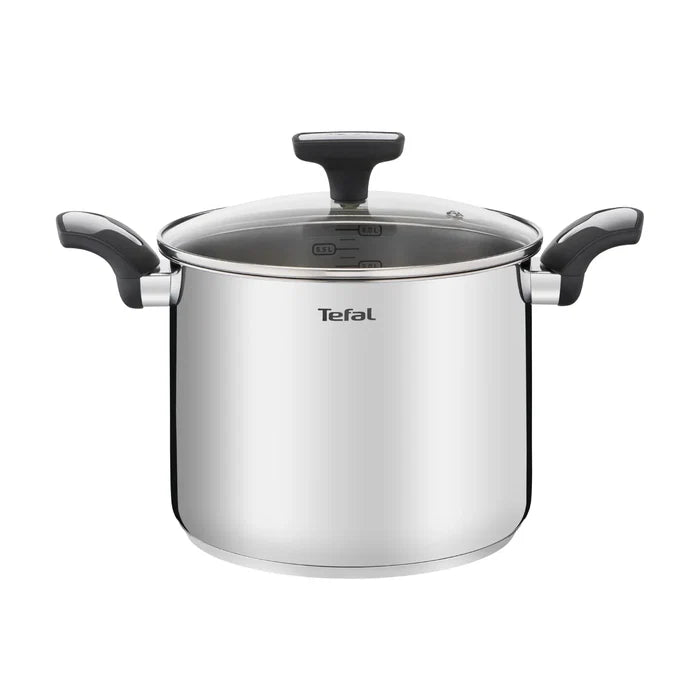 Tefal Emotion Induction Stainless Steel Stockpot 22cm/6L