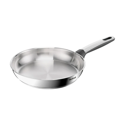 Tefal Emotion+ Induction Stainless Steel Uncoated Frypan 24cm