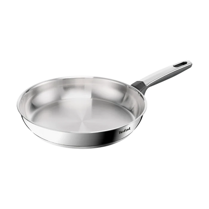 Tefal Emotion+ Induction Stainless Steel Uncoated Frypan 28cm