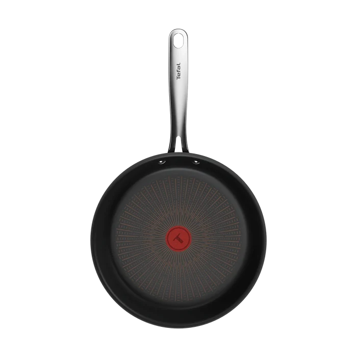 Tefal Excellence+ Induction FusionCore Non-Stick Frypan 30cm top view interior coating