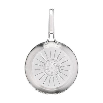 Tefal Extreme Induction Stainless Steel Uncoated Frypan 28cm