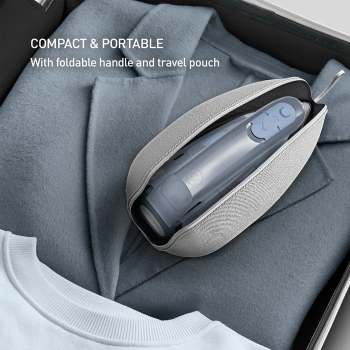 Tefal First Class Travel Iron DB1610 compact and portable with foldable handle and travel pouch