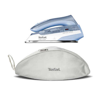 Tefal First Class Travel Iron DB1610 foldable with travel pouch