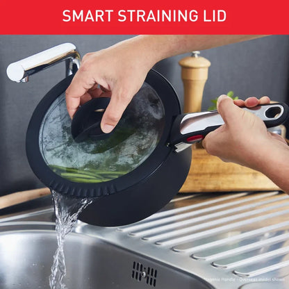 Tefal Ingenio Accessory - Set of 3 Draining Lids (16, 18, 20cm)