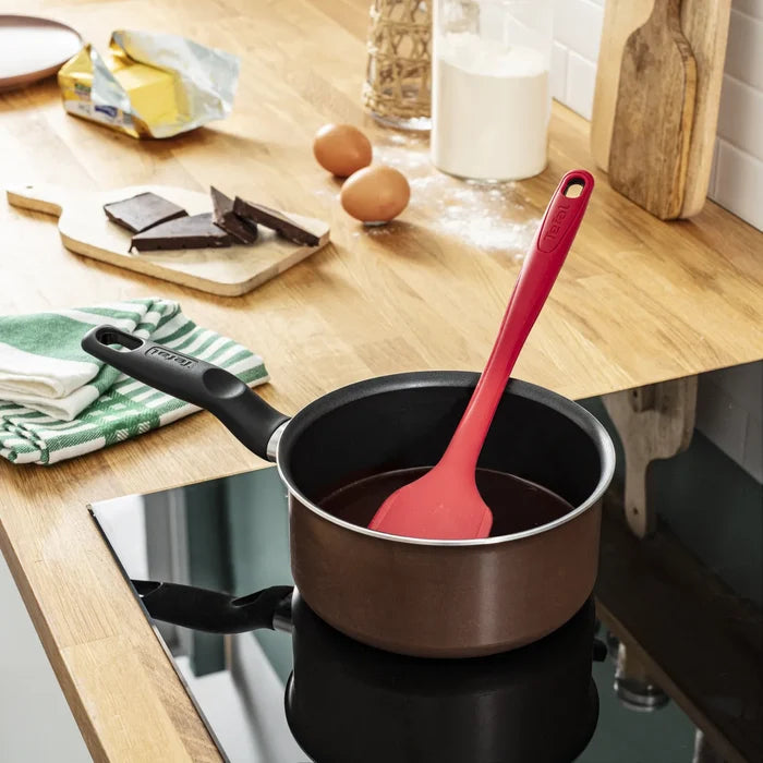 Tefal Ingenio Proflex Silicone Spatula K1192014 in use in pot