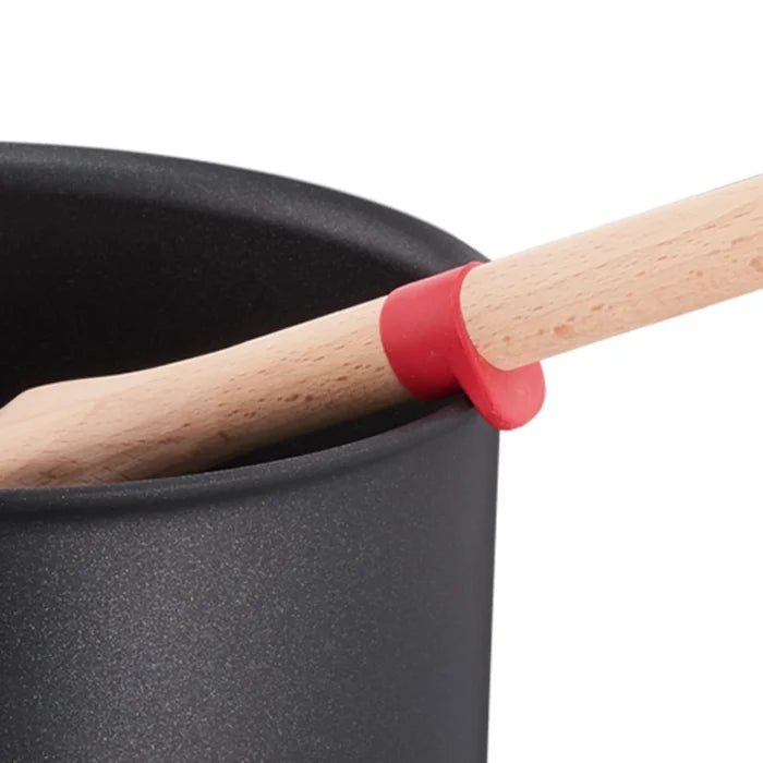 Tefal Ingenio Wooden Spoon K2300514 in use in pot