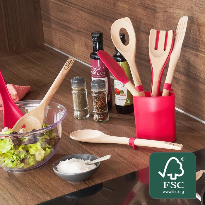 Tefal Ingenio Wooden Utensils Set