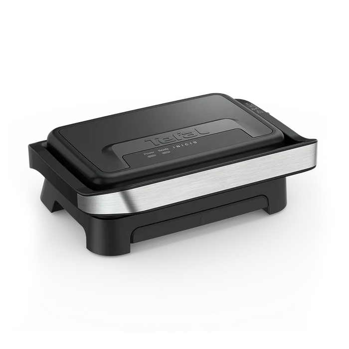 Tefal Inicio Compact Sandwich Press 2-Slice GC27A8 side view