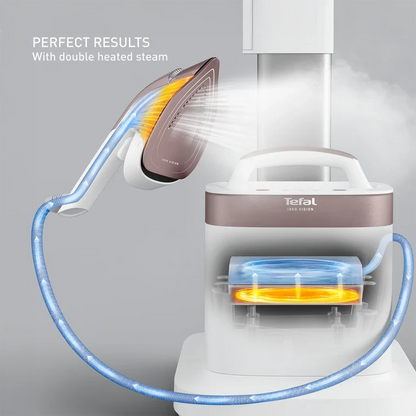 Tefal IXEO Vision All in One Garment Care Solution QT1811 with double heated steam