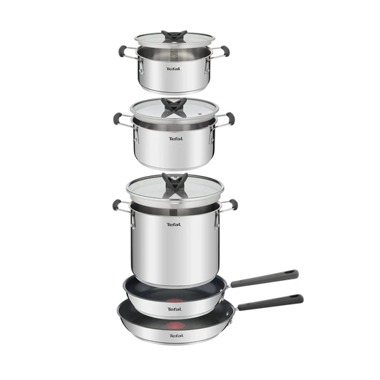 Tefal Opti'Space Induction Stainless Steel 13pc Set