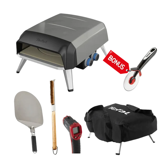 Tefal Pizza Pronto Outdoor Gas Pizza Oven Pack