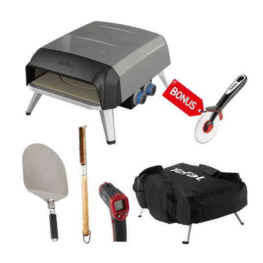 Tefal Pizza Pronto Outdoor Gas Pizza Oven Pack