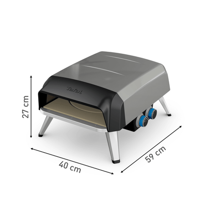 Tefal Pizza Pronto Outdoor Gas Pizza Oven JM4188 Dimensions