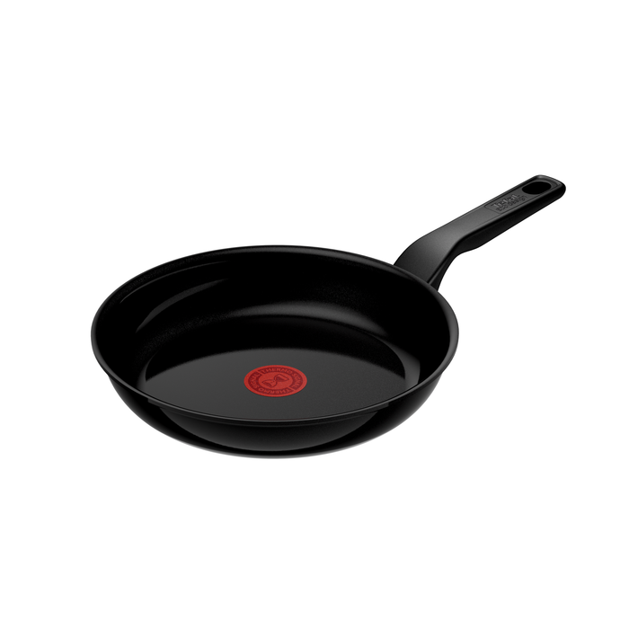 Tefal Renew Black Triple Pack 24/28cm Frypans & 28cm Wok - Ceramic Non-Stick Coating