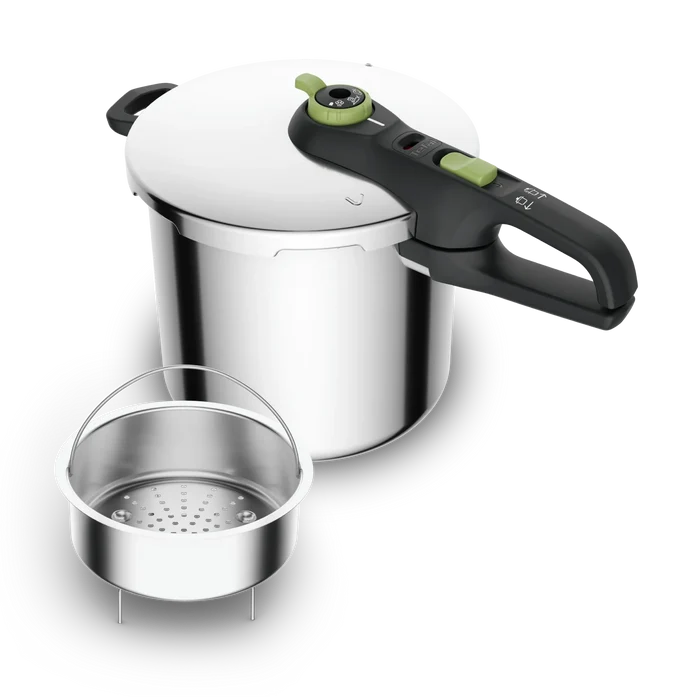 Tefal Secure Trendy Induction Stainless Steel Pressure Cooker 8L