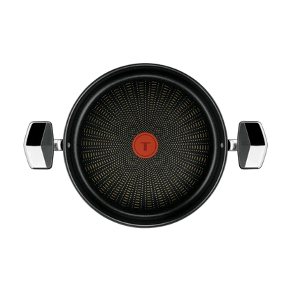 Tefal Space+ Emotion+ Induction Stainless Steel Non-Stick Shallowpan 26cm + Lid