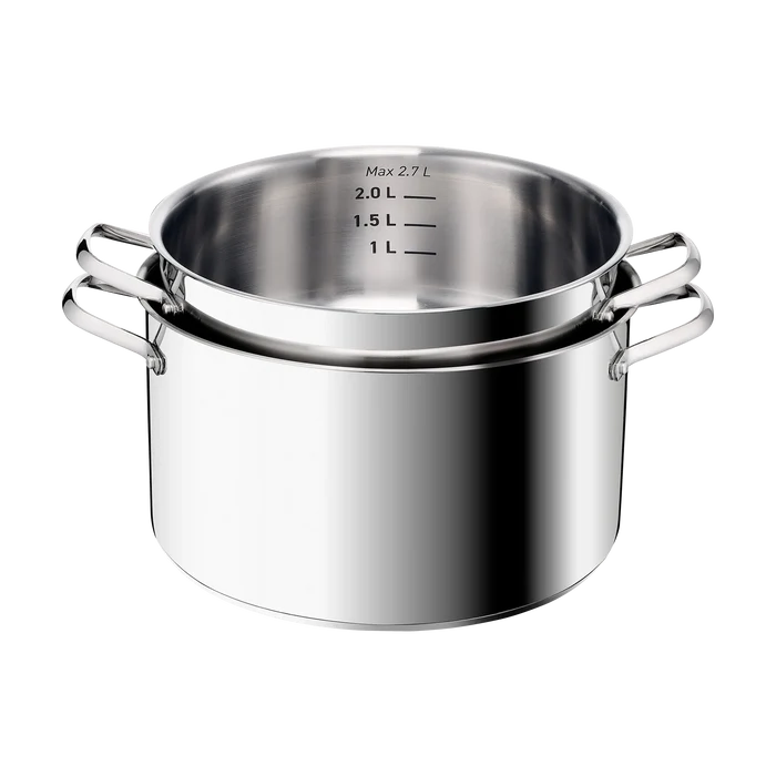 Tefal Space+ Emotion+ XL Induction Stainless Steel Big Pot 9.6L