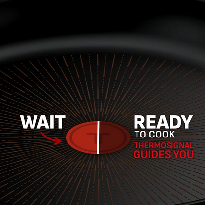Tefal Space+ Excellence+ Induction Non-Stick Shallowpan 28cm thermo-signal