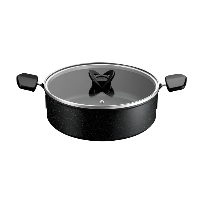 Tefal Space+ Expertise Induction Non-Stick Shallowpan 26cm + Lid