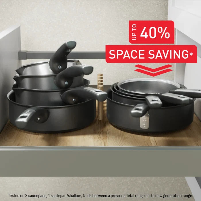 Tefal Space+ Expertise Induction Non-Stick Shallowpan 26cm + Lid