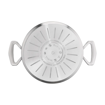 Tefal Space+ Extreme Induction Stainless Steel Pasta Pot 22cm + Lid
