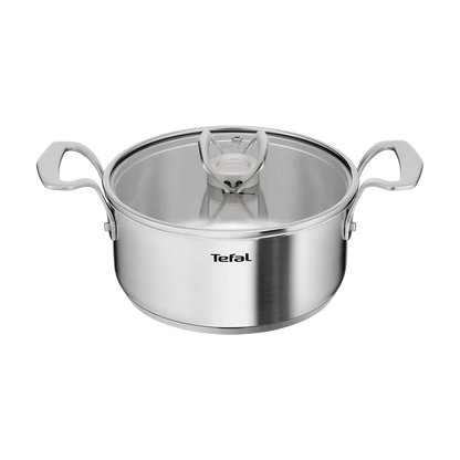 Tefal Space+ Extreme Induction Stainless Steel Stewpot 20cm + Lid