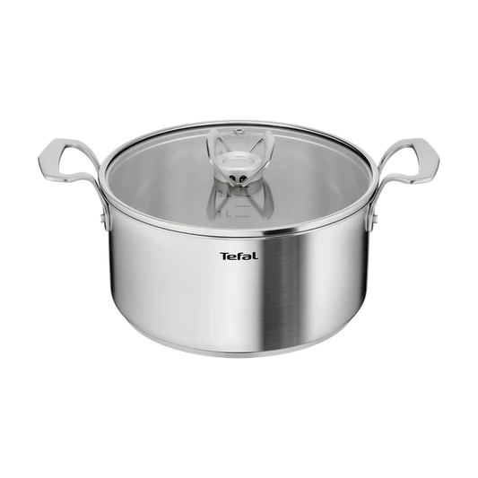 Tefal Space+ Extreme Induction Stainless Steel Stewpot 24cm + Lid