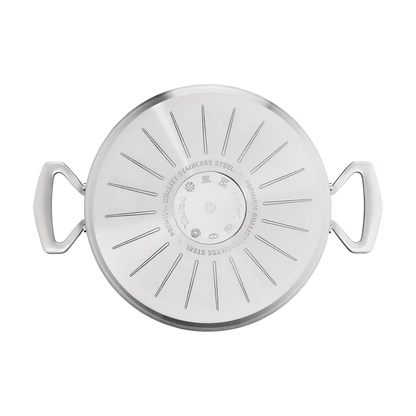 Tefal Space+ Extreme Induction Stainless Steel Stewpot 24cm + Lid