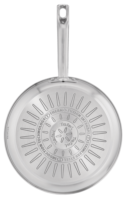 Tefal Virtuoso Induction Stainless Steel Uncoated Frypan 28cm