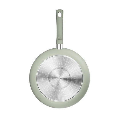 Tefal Vivaceram Induction Ceramic Green Lichen 5pc Set induction base
