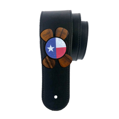 Thalia Texas Lone Star | Pick Puck Integrated Leather Strap