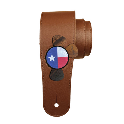 Thalia Texas Lone Star | Pick Puck Integrated Leather Strap – product image 2