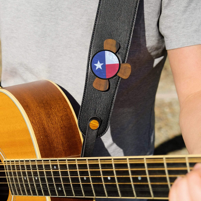 Thalia Texas Lone Star | Pick Puck Integrated Leather Strap – product image 4