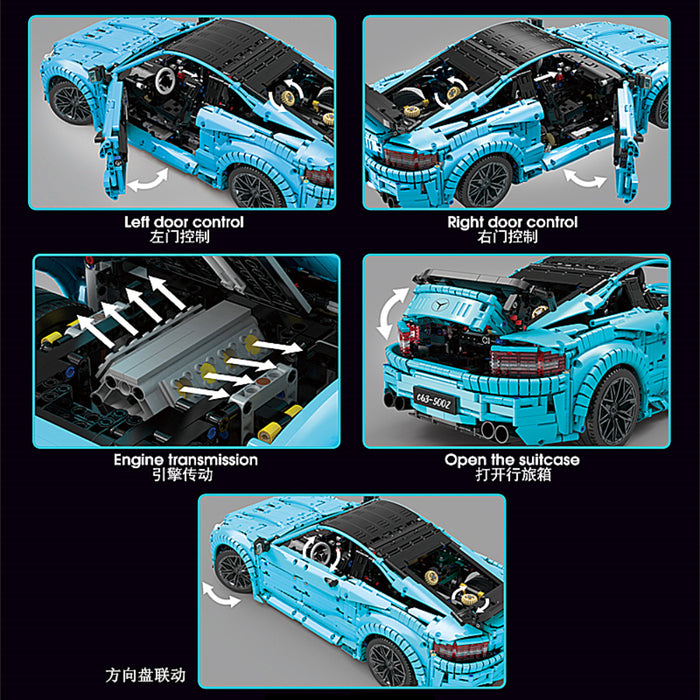 TGL T5002 Mercedes Benz C63 AMG 4129pcs TGL