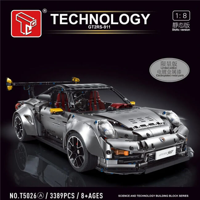TGL T5026A GT2RS-911 Silver Grey TGL