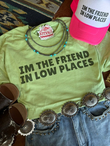The Friend In Low Places Graphic TeePistachioS