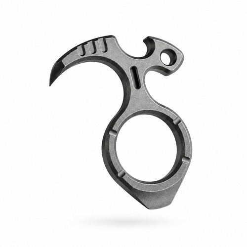 The Nightcap 2.0 - Titanium Single Knuckle Bottle Opener
