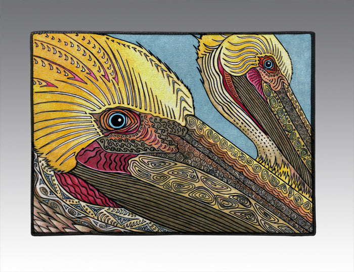 The Pelicans Door Mat