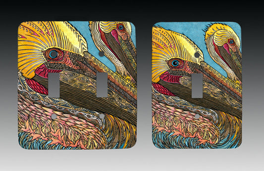 The Pelicans Light Switch Cover