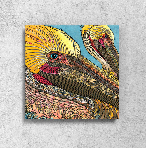 The Pelicans Magnet