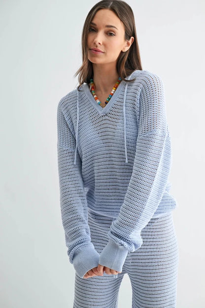 The Sienna Crochet Pullover