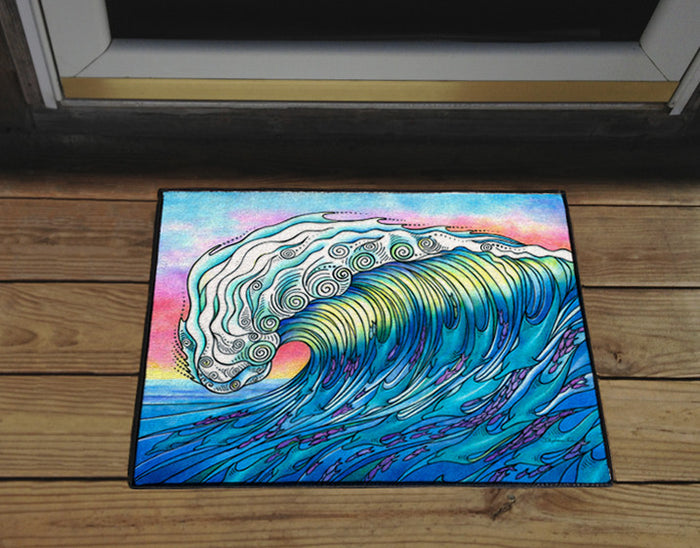 The Wave Door Mat