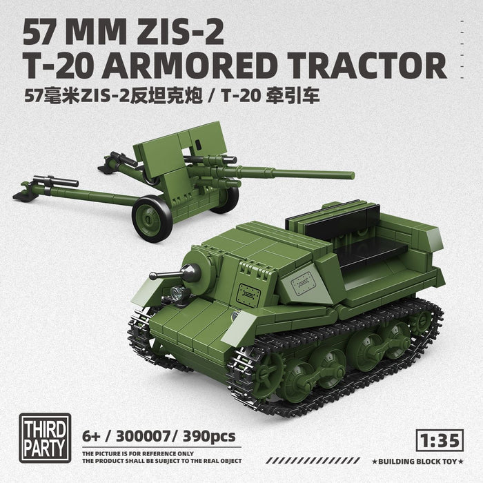 Third Party 300007 57MM ZIS-2 T-20 Armored Tractor